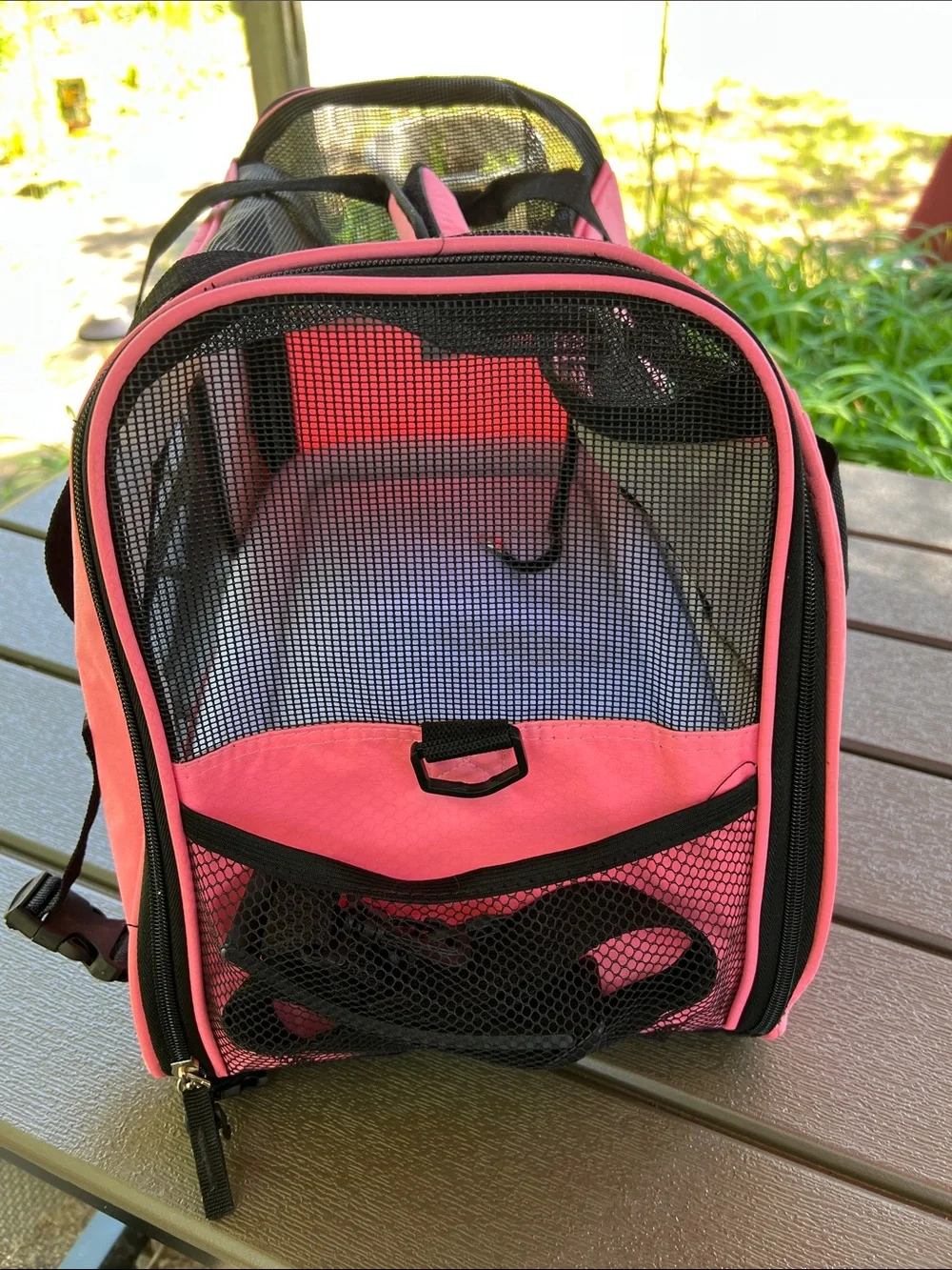 Pet Ami Large Pet Carrier with Mesh Ventilation
